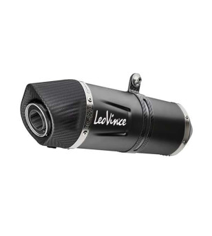 POT MOTO LEOVINCE LV ONE EVO BLACKEDITION ADAPT. KTM RC 125 A PARTIRDE 2022 -14415EB