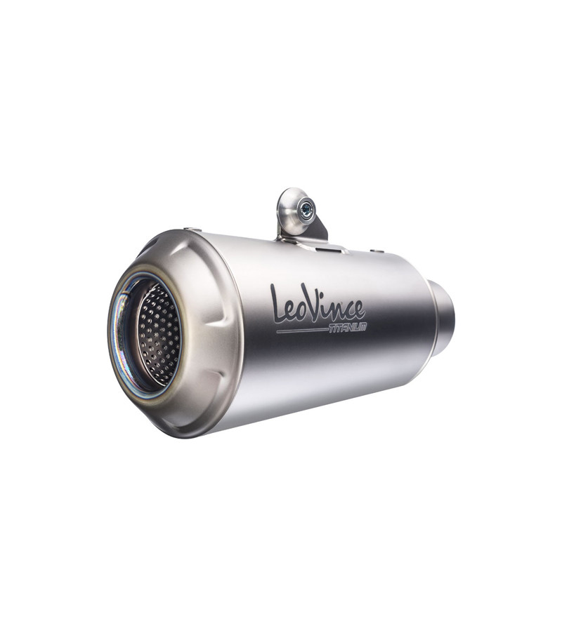 POT MOTO LEOVINCE LV-10 TITANIUM ADAPT. KAWASAKI Z 900 DE 2017 -2019-15204T