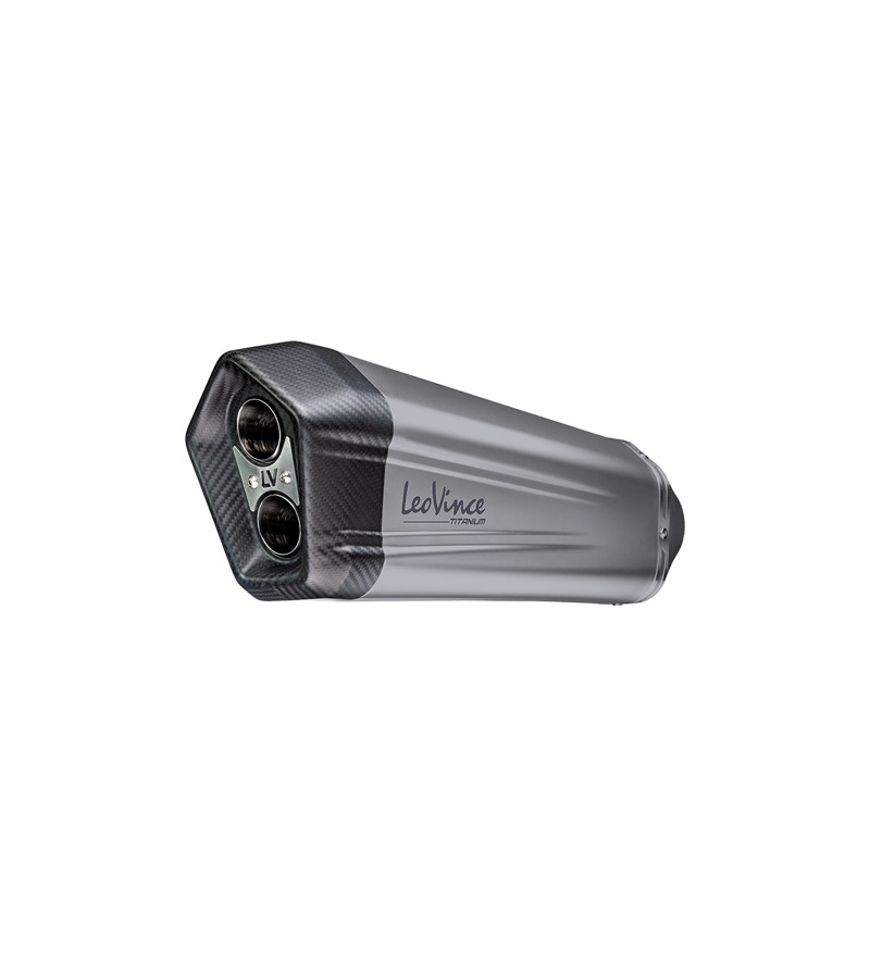 POT MOTO LEOVINCE LV-12 TITANIUM ADAPT. SUZUKI V-STROM 1000 DE 2014 -2016 -15304T