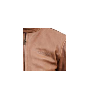 BLOUSON TRENDY CORIUM CUIR MARRON S ÉQUIPEMENTS sur le site du spécialiste des deux roues O-TAKET.COM