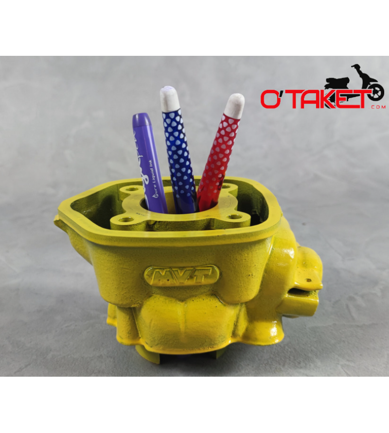 Cylindre reconditionné en pot à crayons (Jaune) Accueil sur le site du spécialiste des deux roues O-TAKET.COM