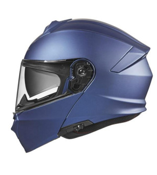 CASQUE MODULABLE NOX N960 BLEU METAL T55-56 S