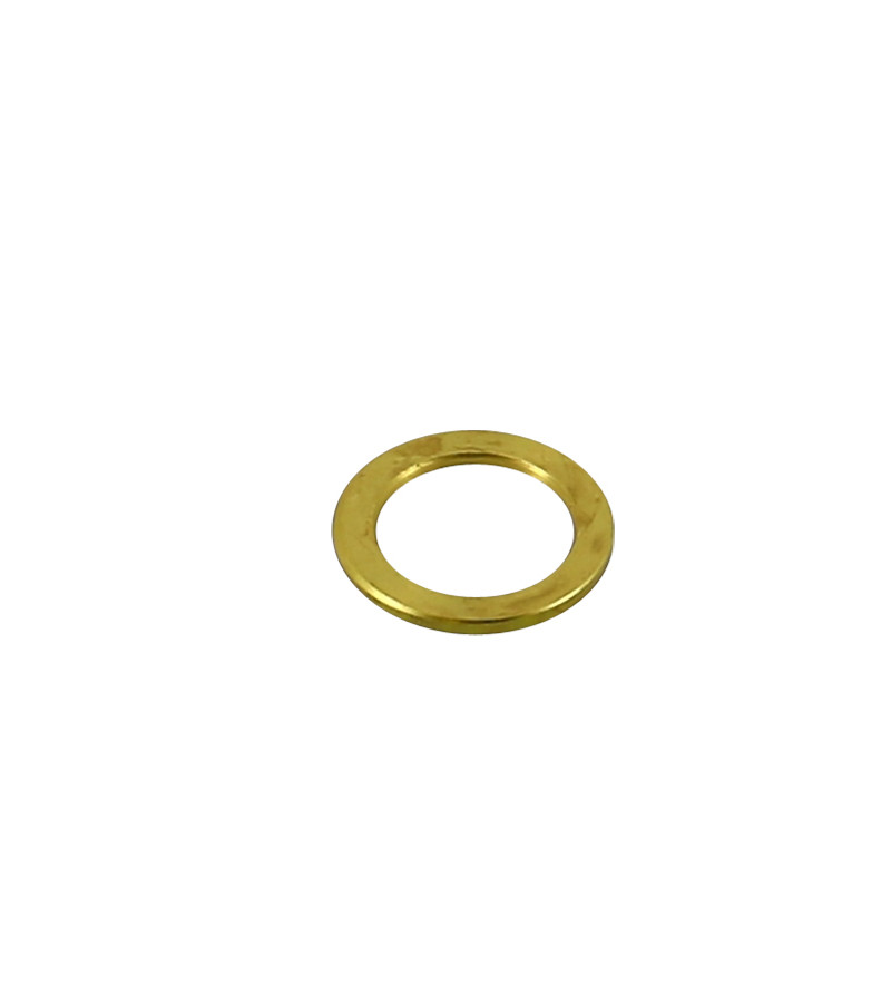 JOINT BOUCHON VIDANGE MOTO (DIAM. 14X20MM - EPAISSEUR 1.5MM) LAITON  (X1)