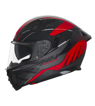 CASQUE INTEGRAL DOUBLE ECRAN NOX N303-S VEKTRA NOIR MAT/ROUGE T53-54 XS ÉQUIPEMENTS sur le site du spécialiste des deux roues...