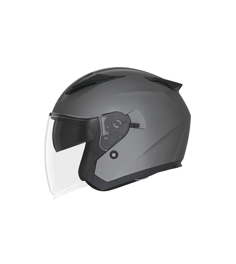 CASQUE JET DOUBLE ECRAN NOX N129 TITANIUM T53-54 XS ÉQUIPEMENTS sur le site du spécialiste des deux roues O-TAKET.COM