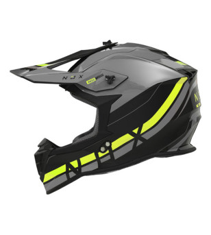 CASQUE CROSS NOX N633 AIRSHOCK NARDO/JAUNE FLUO T61-62 XL ÉQUIPEMENTS sur le site du spécialiste des deux roues O-TAKET.COM