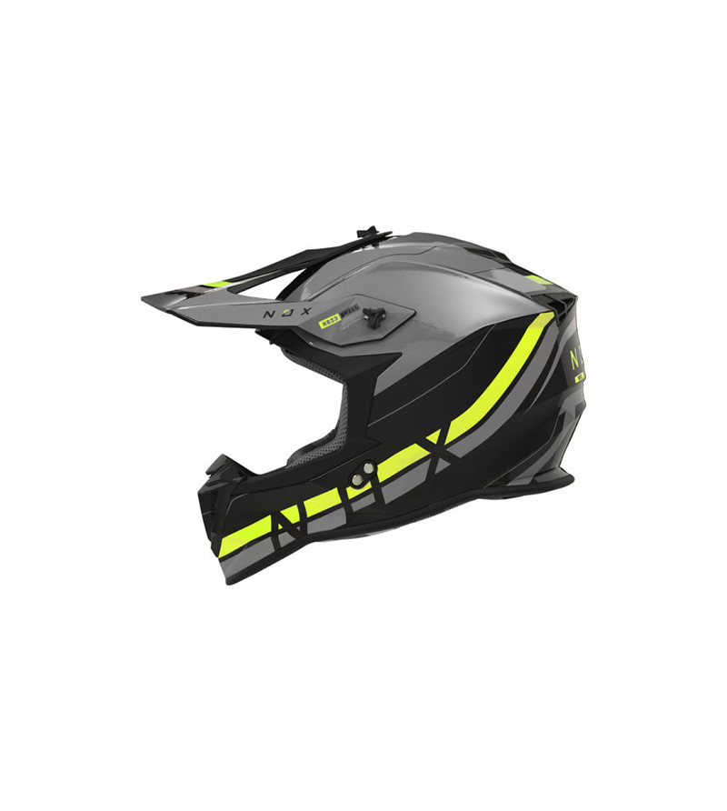 CASQUE CROSS NOX N633 AIRSHOCK NARDO/JAUNE FLUO T61-62 XL ÉQUIPEMENTS sur le site du spécialiste des deux roues O-TAKET.COM CASQUE CROSS NOX N633 AIRSHOCK NARDO/JAUNE FLUO T61-62 XL ÉQUIPEMENTS sur le site du spécialiste des deux roues O-TAKET.COM