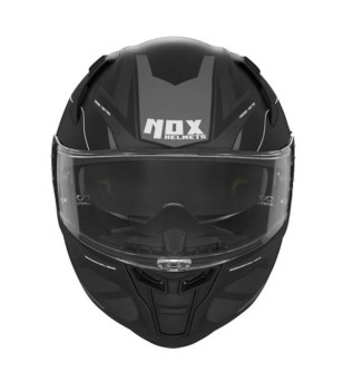 CASQUE INTEGRAL DOUBLE ECRAN NOX N303-S VEKTRA NOIR MAT/ARGENT T53-54XS ÉQUIPEMENTS sur le site du spécialiste des deux roues...