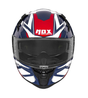 CASQUE INTEGRAL DOUBLE ECRAN NOX N303-S VEKTRA BLEU/BLANC/ROUGE T53-54XS ÉQUIPEMENTS sur le site du spécialiste des deux roue...