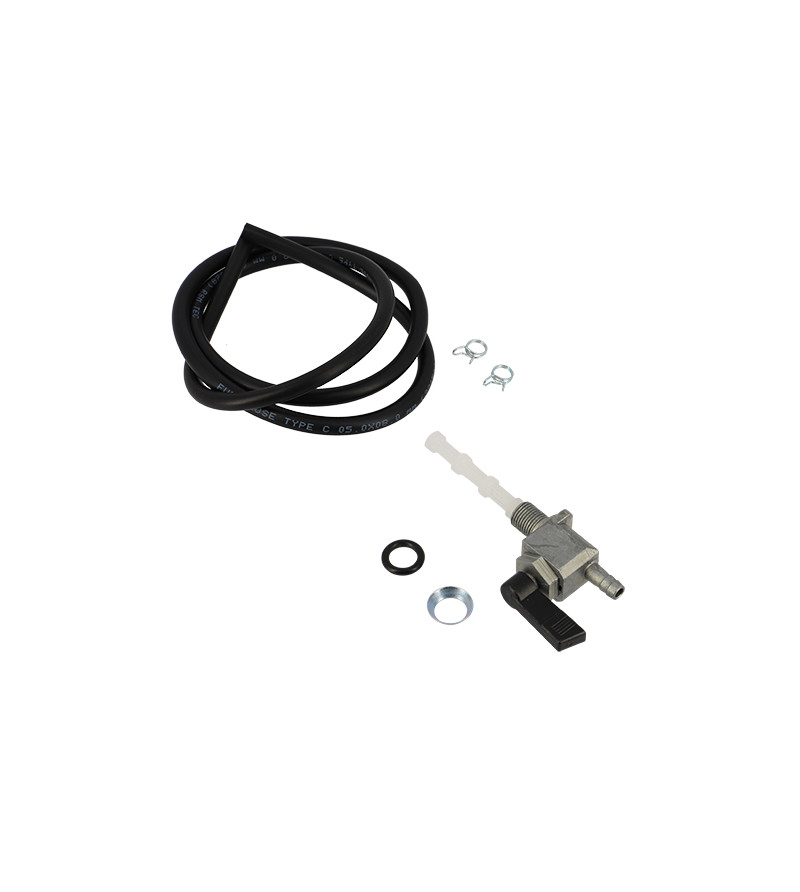 ROBINET ESSENCE CYCLO ADAPT. 103 RESERVOIR 3L7  ( KIT AVEC DURITE NOIR 1M + COLLIERS)