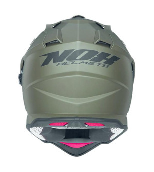 CASQUE CROSS DOUBLE ECRAN NOX N312 KAKI MAT T53-54 XS ÉQUIPEMENTS sur le site du spécialiste des deux roues O-TAKET.COM