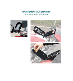 HOUSSE PROTECTION SMARTPHONE COMPATIBLE SUPPORT MOBILIS U.FIX ÉQUIPEMENTS sur le site du spécialiste des deux roues O-TAKET.COM