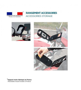 SUPPORT SMARTPHONE MOBILIS U.FIX GUIDON/CINTRE ORIENTABLE- FABRIQUE EN FRANCE + HOUSSE ÉQUIPEMENTS sur le site du spécialiste...