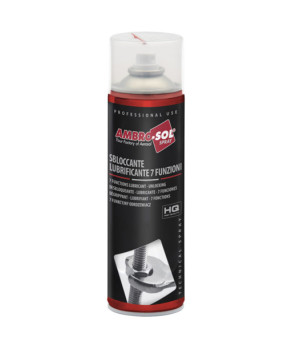 LUBRIFIANT/DEGRIPPANT AMBRO-SOL 7 FONCTIONS HAUTE QUALITE (AEROSOL 500ML)