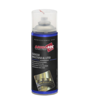 GRAISSE MULTIFONCTION AMBRO-SOL AULITHIUM (AEROSOL 400ML) ATELIER sur le site du spécialiste des deux roues O-TAKET.COM