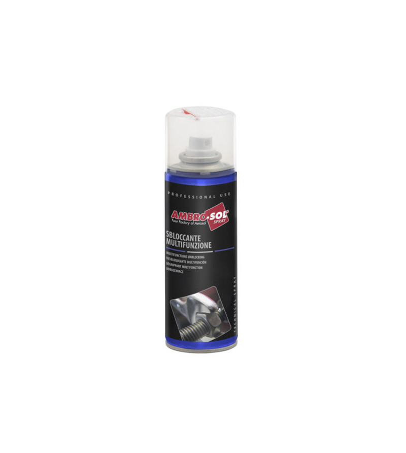 DEGRIPPANT MULTI USAGES AMBRO-SOL (AEROSOL 200 ML) ATELIER sur le site du spécialiste des deux roues O-TAKET.COM