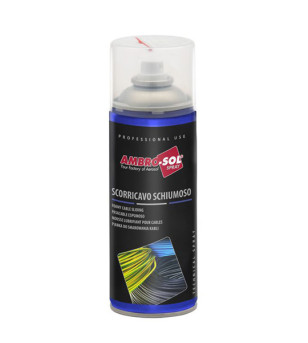 MOUSSE LUBRIFIANTE POUR PASSAGE DECABLES AMBRO-SOL (AEROSOL 400ML) ATELIER sur le site du spécialiste des deux roues O-TAKET.COM