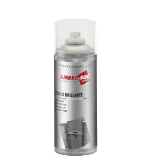 ZINC BRILLANT AMBRO-SOL (AEROSOL 400ML). ATELIER sur le site du spécialiste des deux roues O-TAKET.COM