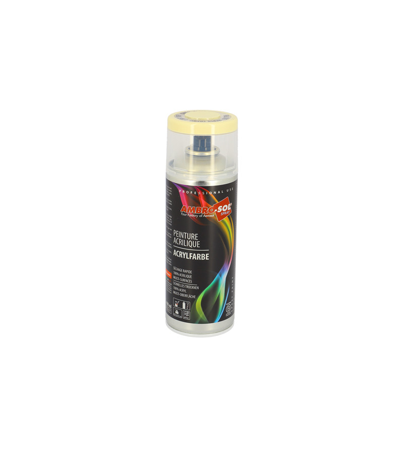 BOMBE PEINTURE AMBRO-SOL RAL 1015 IVOIRE CLAIR (AEROSOL 400ML)