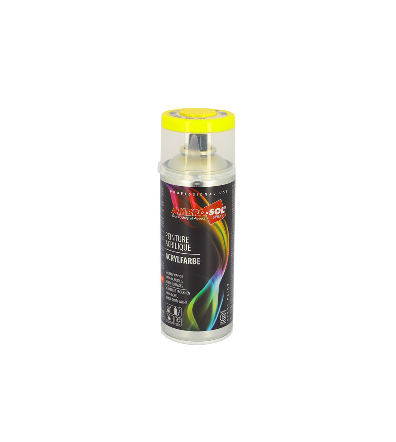 BOMBE PEINTURE AMBRO-SOL RAL 1021 JAUNE CADMIUM (AEROSOL 400ML)