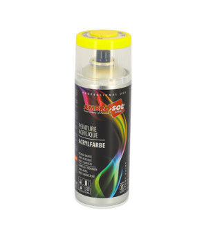 BOMBE PEINTURE AMBRO-SOL RAL 1023 JAUNE TRAFIC (AEROSOL 400ML)