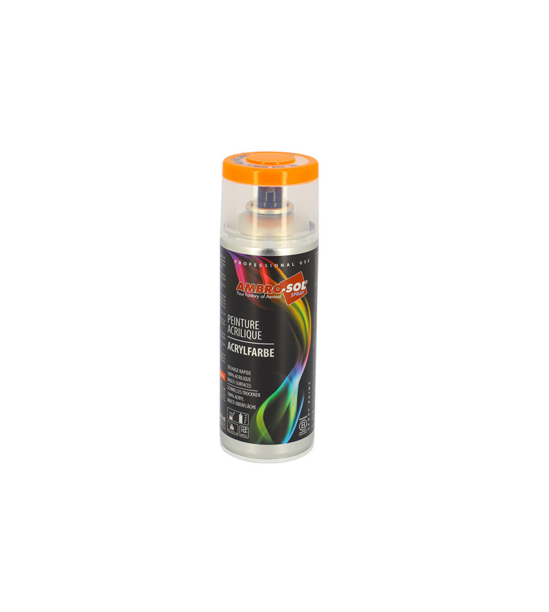 BOMBE PEINTURE AMBRO-SOL RAL 2004 ORANGE PUR (AEROSOL 400ML)