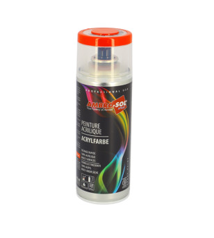 BOMBE PEINTURE AMBRO-SOL RAL 3000 ROUGE FEU (AEROSOL 400ML)