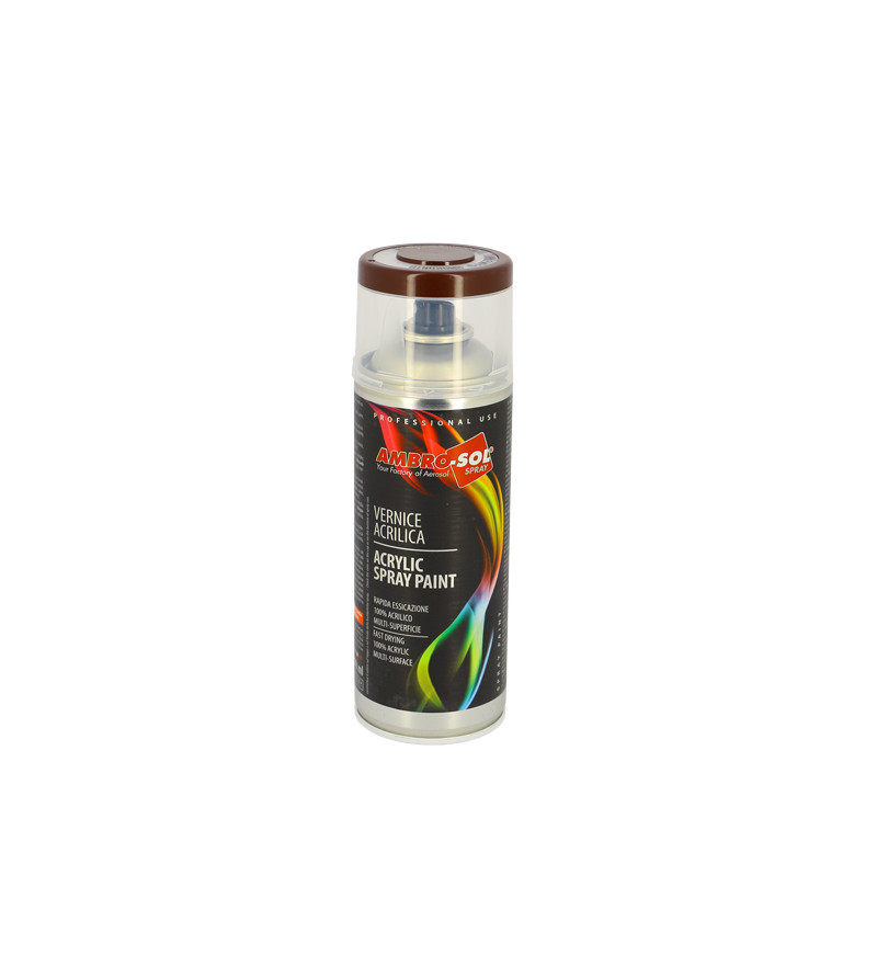 BOMBE PEINTURE AMBRO-SOL RAL 3007 ROUGE NOIR (AEROSOL 400ML)