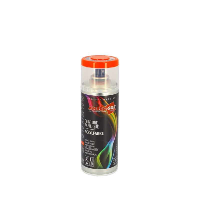BOMBE PEINTURE AMBRO-SOL RAL 3020 ROUGE TRAFIC (AEROSOL 400ML)