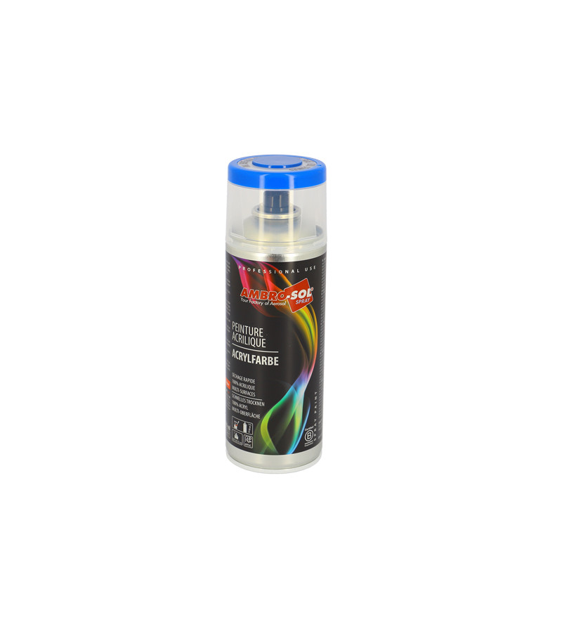 BOMBE PEINTURE AMBRO-SOL RAL 5005 BLEU SIGNAL (AEROSOL 400ML)