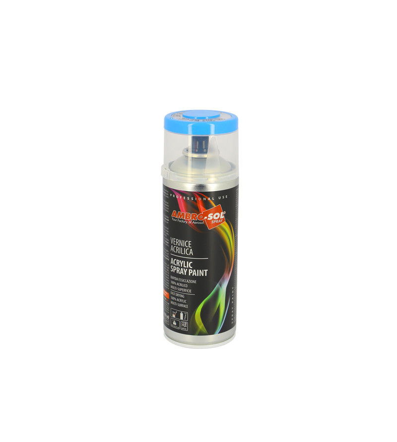 BOMBE PEINTURE AMBRO-SOL RAL 5012 BLEU LUMIÈRE (AEROSOL 400ML)