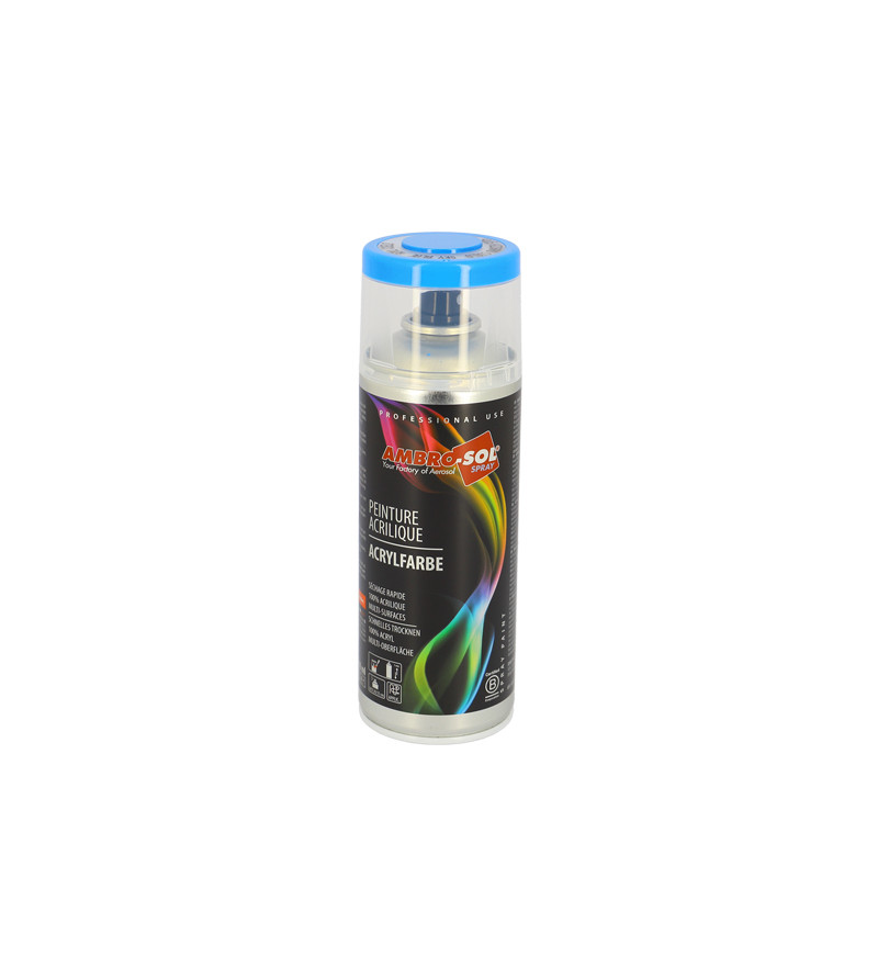 BOMBE PEINTURE AMBRO-SOL RAL 5015 BLEU CIEL (AEROSOL 400ML)