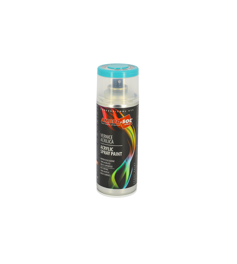 BOMBE PEINTURE AMBRO-SOL RAL 5018 BLEU TURQUOISE (AEROSOL 400ML)