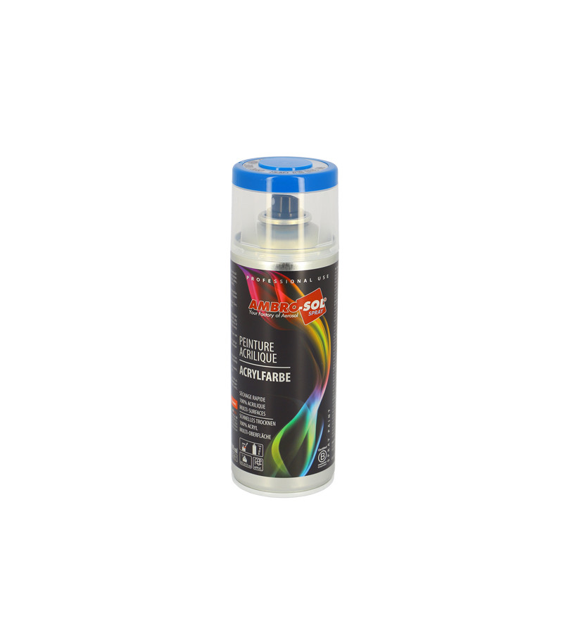 BOMBE PEINTURE AMBRO-SOL RAL 5019 BLEU CAPRI (AEROSOL 400ML)