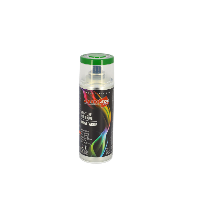 BOMBE PEINTURE AMBRO-SOL RAL 6002 VERT PRINTEMPS (AEROSOL 400ML)