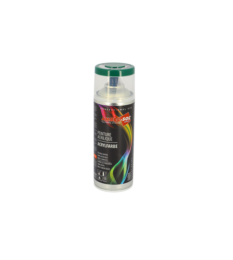 BOMBE PEINTURE AMBRO-SOL RAL 6005 VERT MOUSSE (AEROSOL 400ML)
