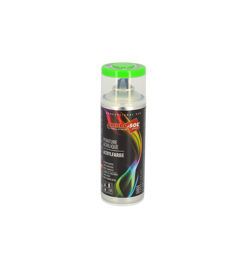 BOMBE PEINTURE AMBRO-SOL RAL 6018 VERT PELOUSE (AEROSOL 400ML)