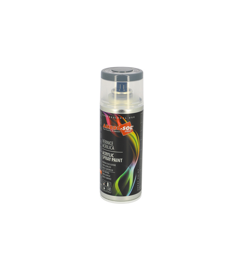 BOMBE PEINTURE AMBRO-SOL RAL 7011 GRIS FER (AEROSOL 400ML)