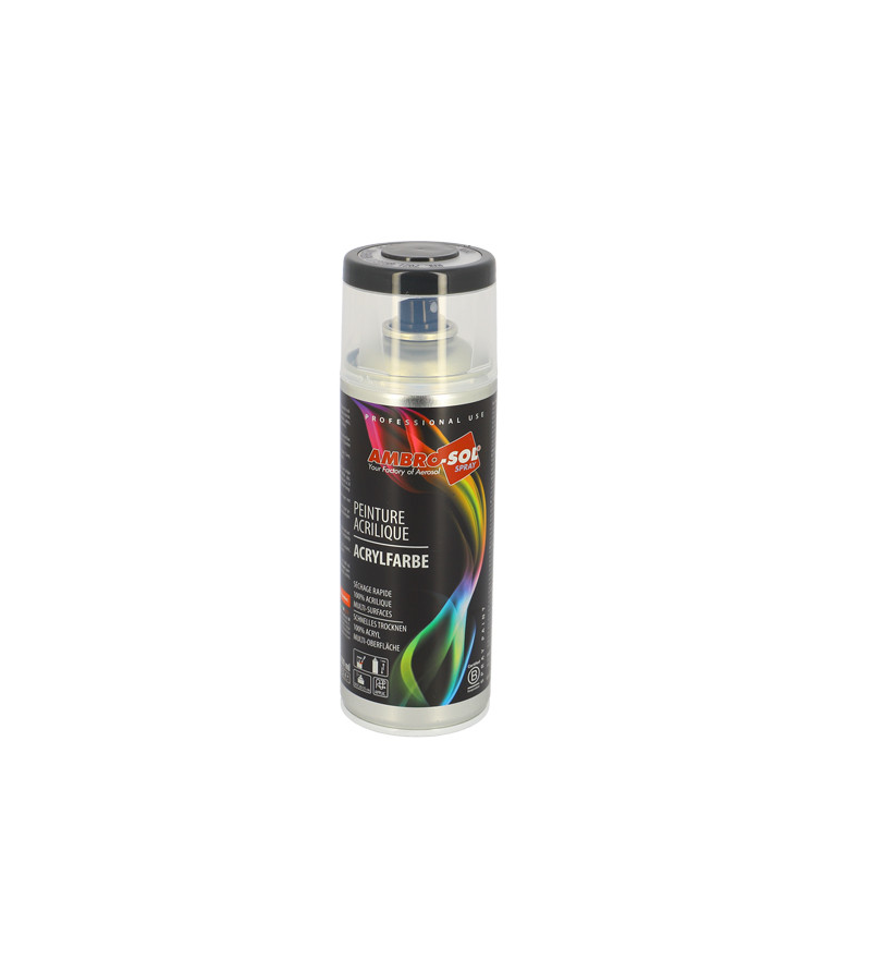 BOMBE PEINTURE AMBRO-SOL RAL 7021 GRIS NOIR (AEROSOL 400ML)