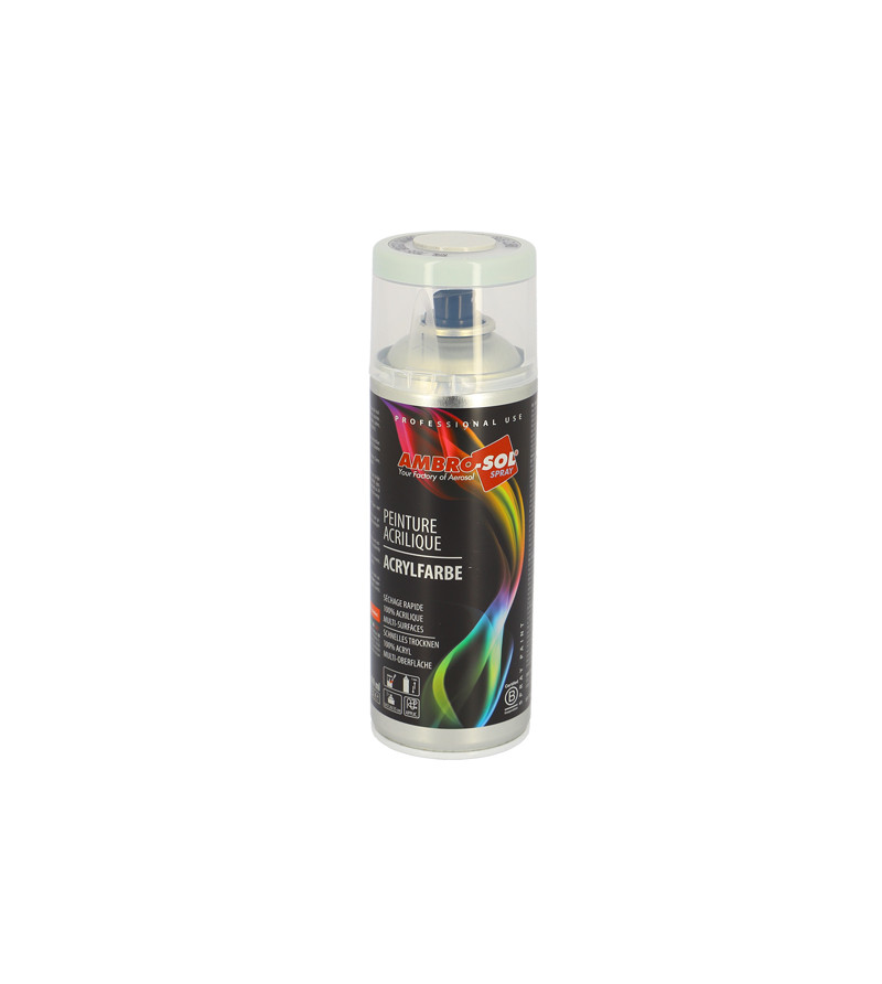 BOMBE PEINTURE AMBRO-SOL RAL 7035 GRIS CLAIR (AEROSOL 400ML)