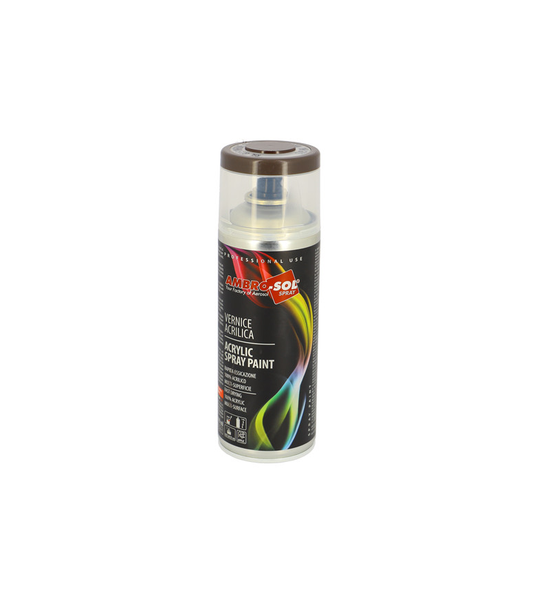 BOMBE PEINTURE AMBRO-SOL RAL 8019 BRUN GRIS (AEROSOL 400ML)