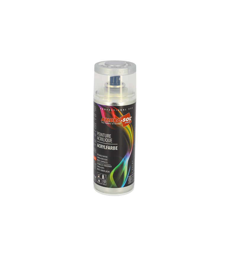 BOMBE PEINTURE AMBRO-SOL RAL 9006 ALUMINIUM (AEROSOL 400ML)
