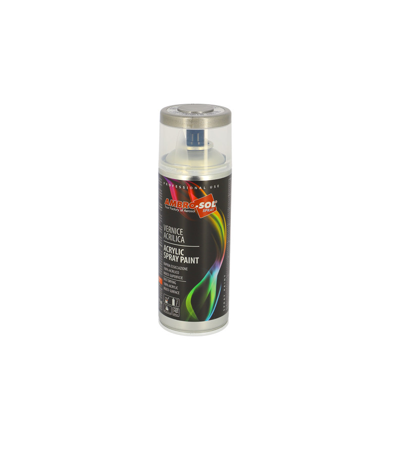 BOMBE PEINTURE AMBRO-SOL RAL 9007 GRIS ALUMINIUM (AEROSOL 400ML)