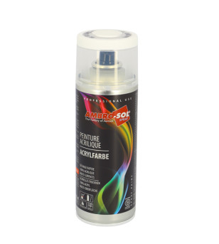 BOMBE PEINTURE AMBRO-SOL RAL 9010 BLANC MAT (AEROSOL 400ML)