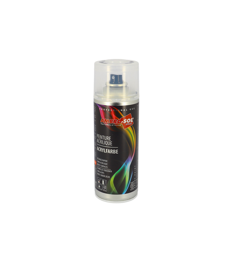 BOMBE PEINTURE AMBRO-SOL TRANSPARENT BRILLANT (AEROSOL 400ML)