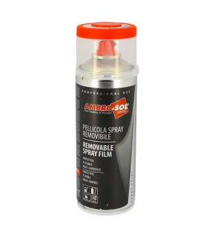 BOMBE PEINTURE AMBRO-SOL AMOVIBLE ROUGE RAL 3000 (AEROSOL 400ML)