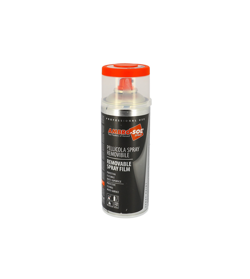 BOMBE PEINTURE AMBRO-SOL AMOVIBLE ROUGE RAL 3000 (AEROSOL 400ML)