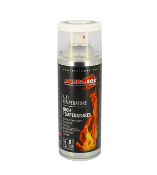 BOMBE PEINTURE AMBRO-SOL HAUTE TEMPERATURE BLANC (AEROSOL 400ML)