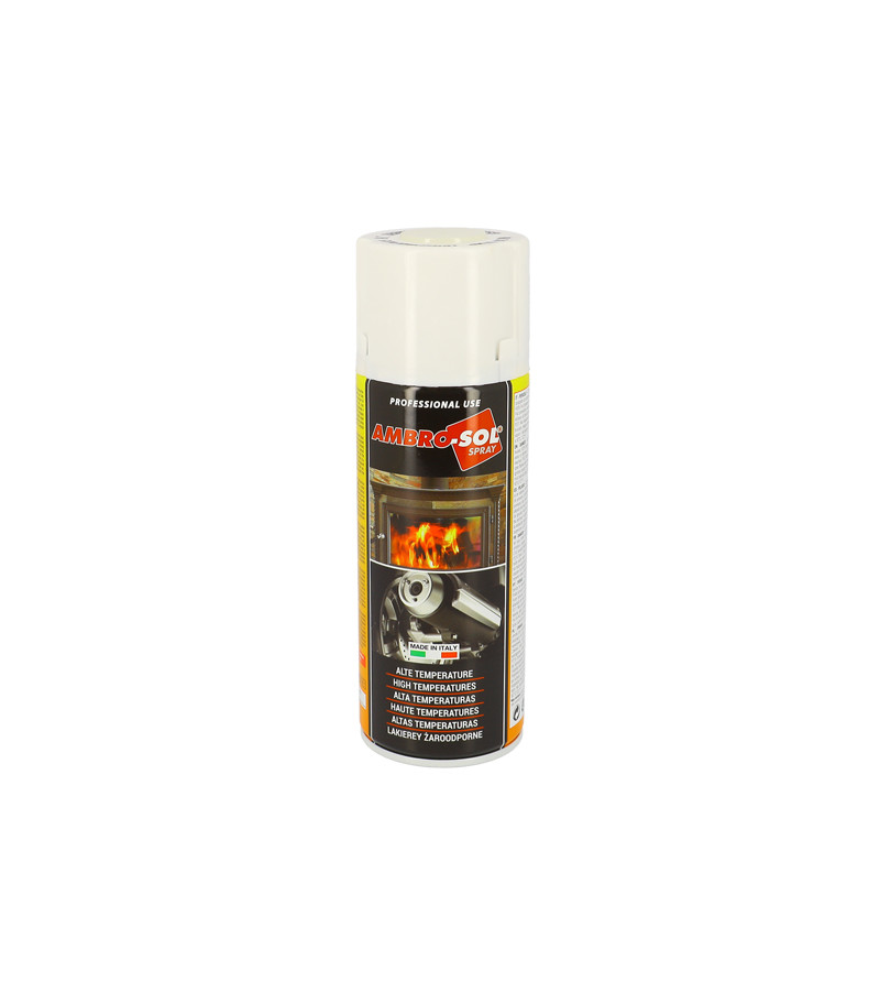 BOMBE PEINTURE AMBRO-SOL HAUTE TEMPERATURE TRANSPARENT (AEROSOL 400ML)