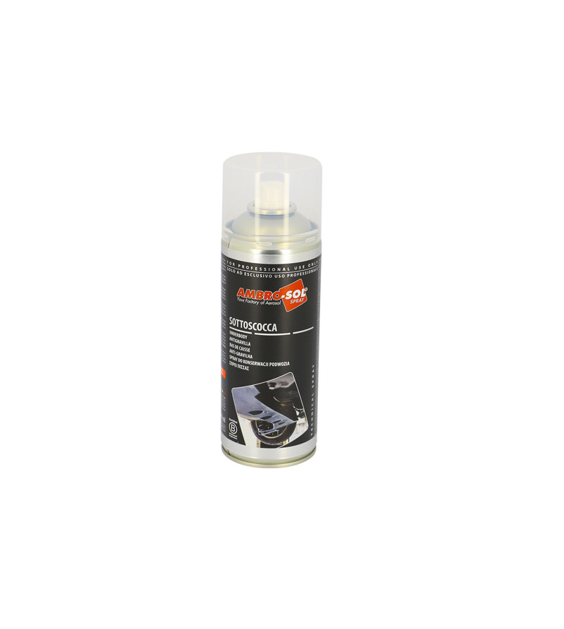 BOMBE PEINTURE AMBRO-SOL PROTECTIONBAS DE CAISSE  (AEROSOL 400ML)